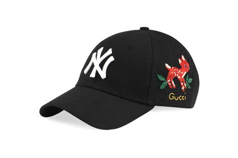 new york yankees hat gucci|Gucci baseball cap limited edition.